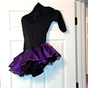 Kelle Costumes purple one shoulder costume